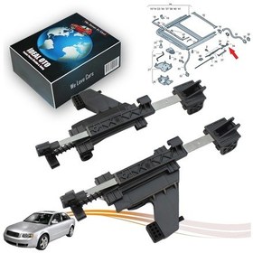 Resim Audi A4 8e B6 2000-2005 5m0877481a İçin Sunroof Teli Yönlendirme Braket Seti 