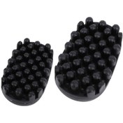 Resim Maiyame 2'li Kuru Saçlar İçin Lastik Burgu Fırçası Seti - Büyük + Küçük Boy, Afro Saç Stili Oluşturucu, Kolay Kullanım, Yıkama Uygun 