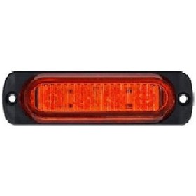 Resim Animasyonlu Lamba Mercekli Cam 4 Led'li Sarı - Fr1271-y 