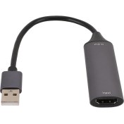 Resim USB Yakalama Kartı Yüksek Çözünürlüklü Multimedya Arayüzü USB 2.0 Dönüştürücü 4K Video Kayıt Kartı Oyun Canlı Yayını Için (Yurt Dışından) 