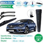 Resim Megane 4 Kasa Ön ve Arka Silecek Süpürge Seti Çanta Hediyeli 