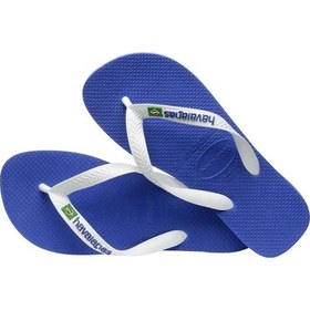 Resim Havaianas Brasıl Logo Parmak Arası Terlik 411085 2711 Mavi 