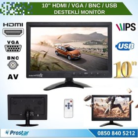 Resim Navistar 10.1" Büyük Ekranlı Hdmi Vga Bnc Av Usb Girişli Monitör 