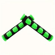 Resim Tongdashop Yeşil 2 Adet Motosiklet Fren Kolçakları - Kaymaz Silikon Kavrama, Elektrikli Scooter Ve Yarış Gidonları İçin Konforlu Ve Dayanıklı Tasarım 