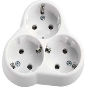 Resim Timsal Golyat 3'lü Fiş-Priz 