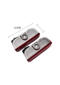 Resim Autogp Vw Scirocco Kapı Altı Işık Lazer Led Logo Hoşgeldin Aydınlatma Agp-kl-5023 1 Çift/kutu 