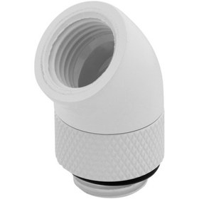 Resim CORSAIR CX-9055007-WW Fitting (adapter) ,XF Adapter 2-pack (45° Angled rotary; glossy white) 