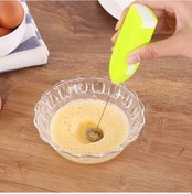 Resim Tongdashop Yeşil Pilli Mini Çırpıcı: Kremalı Süt, Latte, Matcha İçin El Köpürtücü 