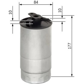 Resim Bosch Yakıt Filtresi Bmw E46 330D-E39 520D-X5 3.0 Tds Land Rover Range Rover Iıı Lm 3.0 D 4x4 02-12 0450906451 