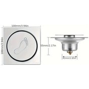 Resim Willowhaven Pop Up Zıplayan Paslanmaz Çelik 3.94 Inch Koku Engelli Banyo Duş Drenajı 