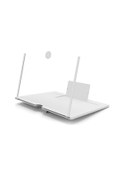 Resim Suofeng Beyaz 10/12 İnç Çekme Tipi Ekran Büyütecisi - 3d Hd, Göz Koruma, Radyasyon Engelleyici, Açısı Ayarlanabilir Masaüstü Tutucu 