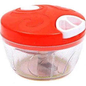 Resim Shenzhen Xin Xin 500ML Güçlü Kıyma Makinesi El-Güç Gıda Doğrayıcı Kıyma Karıştırıcı Blender Et Doğramak Için Meyve Sebze Kuruyemiş Öğütücüler 
