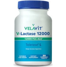 Resim Velavit V-Lastase 12000 30 Çiğnenebilir Tablet 