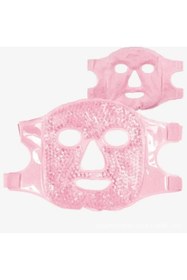Resim Genel Markalar Terapi Jel Yüz Maskesi Soğuk Ve Sıcak Boncuklu Ayarlanabilir Maske (pembe) 