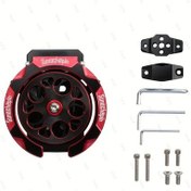 Resim Ronglight Kırmızı Cnc Alüminyum Motosiklet Matara Tutucu - Hafif Güvenli Montaj 