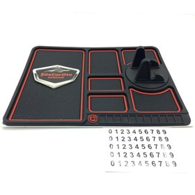 Resim caralp Vakumlu Numaratörlü ve Telefon Tutucu Mucize Kaydırmaz Ped Yeni Nesil 