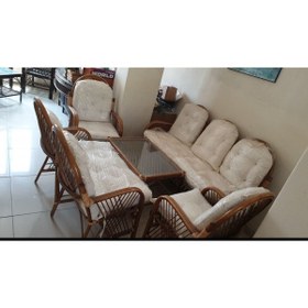 Resim KLAS BAMBU Melez Oturma Takımı 