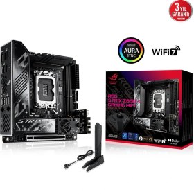 Resim ASUS ROG STRIX Z890-I GAMING WIFI DDR5 2XM2 USB3.2 RGB LAN MINI ITX 