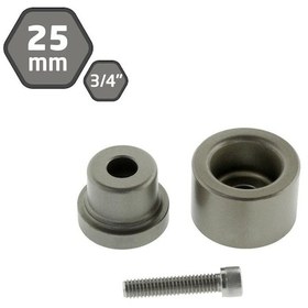 Resim Pprc Plastik Boru Kaynak Makinası Pafta Lokma 25 Mm 3/4" 