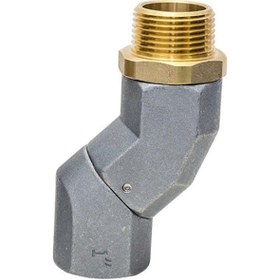 Resim Yakıt Memesi Bağlantısı İçin 1' Npt Dönebilen Yakıt Hortumu Döner Parçası 