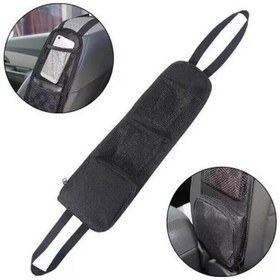 Resim Araba Koltuğu Koltuk Yanı Organizer Telefon Tutucu Araç İçi Düzenleme Koltuk Kenarı Cebi 