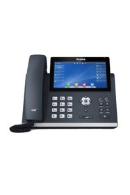 Resim Yealink T48u İp Telefon Poe Destekli Adaptörsüz Masaüstü Telefon 