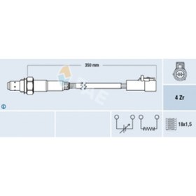 Resim Fae Ford Oksıjen Sensoru Ford Fiesta VI (cb1, Ccn) 08>fusıon (ju_): 1.4 02>08 Ka (rb_): 1.3 I Mazda 2 