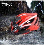 Resim Createtech Bisiklet Ve Motosiklet Kask Kamerası 1080p Aksiyon Kamera Su Geçirmez Spor Kayıt 