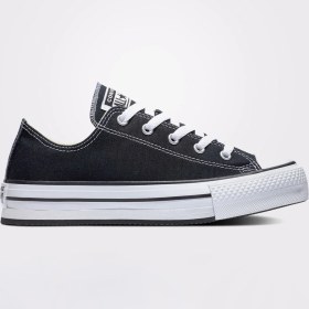 Resim Converse Chuck Taylor All Star Eva Lift Canvas Platform Kadın Siyah Sneaker 