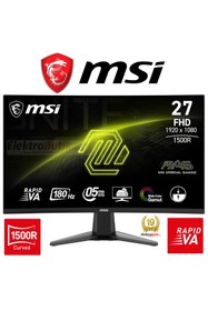 Resim Msı Mag 27C6F 27" 0.5 MS 180 Hz Full HD Adaptive Sync Rapid VA Gaming Monitör 