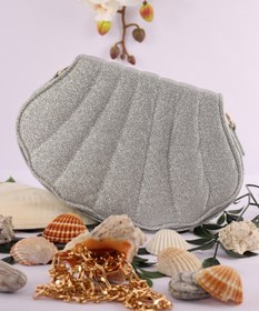 Resim weem bag Elysara EB0185 | KUM SİM ZARİF İNCİ İSTİRİDYE ABİYE ÇANTA 
