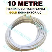 Resim 10 Metre Hd 3D 4K Çanak Anten Uydu Kablo - Yerli 