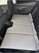 Resim Shop-set - Oto Arka Koltuk Yatak 70*130 Cm - Gümüş Gri Tay Tüyü 