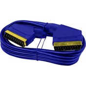 Resim Scart Kablo 3 M Gold Plx-18777 Diğer