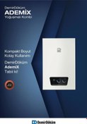 Resim DemirDöküm Ademix Yoğuşmalı Kombi 18\u002F24 KW 