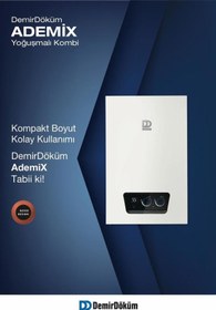 Resim DemirDöküm Ademix Yoğuşmalı Kombi 18\u002F24 KW 