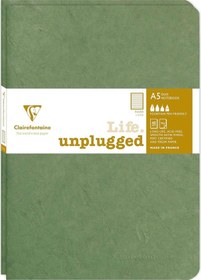Resim Clairefontaine My Essential Stapled A5 Çizgili Defter Fıstık Yeşili 733173c 