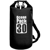 Resim Dofolink Siyah 30l Çift Askılı Su Geçirmez Çanta - 500d Pvc, Yırtılmaya Dayanıklı, Rafting, Kayaking Ve Sahne Aktivitesi İçin Roll-top Kapatma Sistemi Çok Renkli 