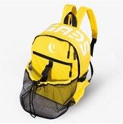 Resim Maxaccess Gençler İçin Sarı Basketbol Sırt Çantası, Ayakkabı Cebi Büyük Futbol Sırt Çantası Okul Çantası. Sarı 