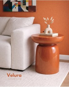 Resim Fargo Mantar Yan Sehpa - Turuncu Turuncu 