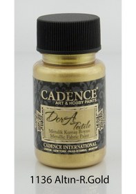 Resim 1136 Altın - Dora Metalik Kumaş Boyası 