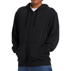 Resim Quiksilver Salt Water Zip Hoodie Erkek Siyah Sweatshirt 