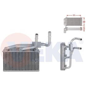 Resim Veka KALORIFER RADYATORU BRAZING BMW X5 (E70) 3.0 D - 3.5 XD - 4.0 D 2007-2012/ X5 (F 