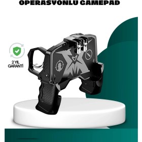 Resim AyrStore Buğz Mobil Fps Oyunlar Için Dört Parmak Uyumlu Gamepad 