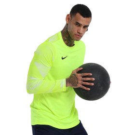Resim Nike Dry Park IV Erkek Yeşil Uzun Kollu Spor T-Shirt CJ6066-702 