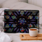 Resim Kilise Cam Sanatı Notebook Sticker, Laptop sticker,, Hp Sticker, Asus Sticker, 15.6 inç Sticker 