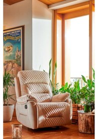 Resim Niron Cappuccino TV / Baba Koltuğu - Sallanan Dönen ve Yatan Koltuk 