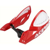 Resim Tongdashop Kırmızı Universal Motosiklet Motocross El Koruyucuları Yamaha Honda Suzuki Kawasaki Bmw Ducati 