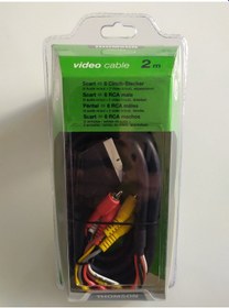 Resim Thomson Kbv 124 Video Scart Audio Video Kablo 