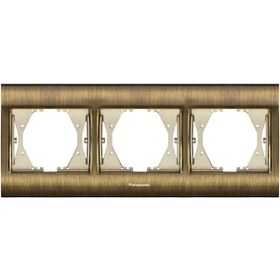 Resim Panasonic Thea Blu Antique Dore Üçlü Çerçeve Wbtf08035aq Tr 